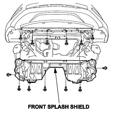 front splash shield