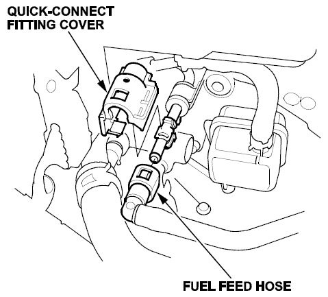 fuel feed hose