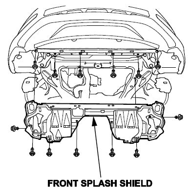 front splash shield