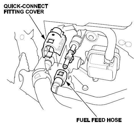 fuel feed hose