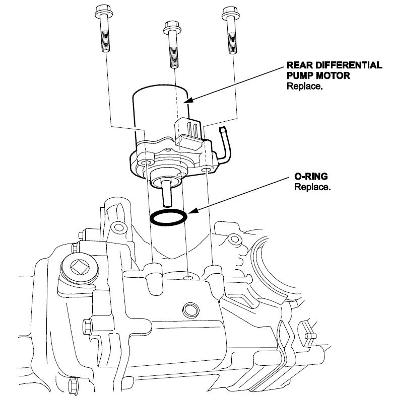 differential pump motor