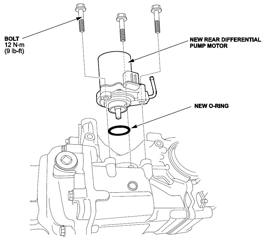 differential pump motor