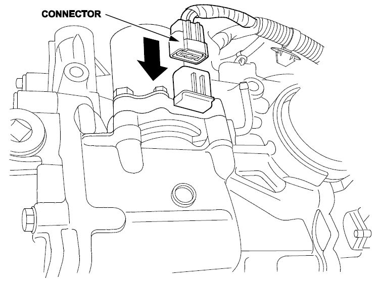 differential pump motor connector