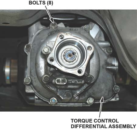 torque control differential assembly