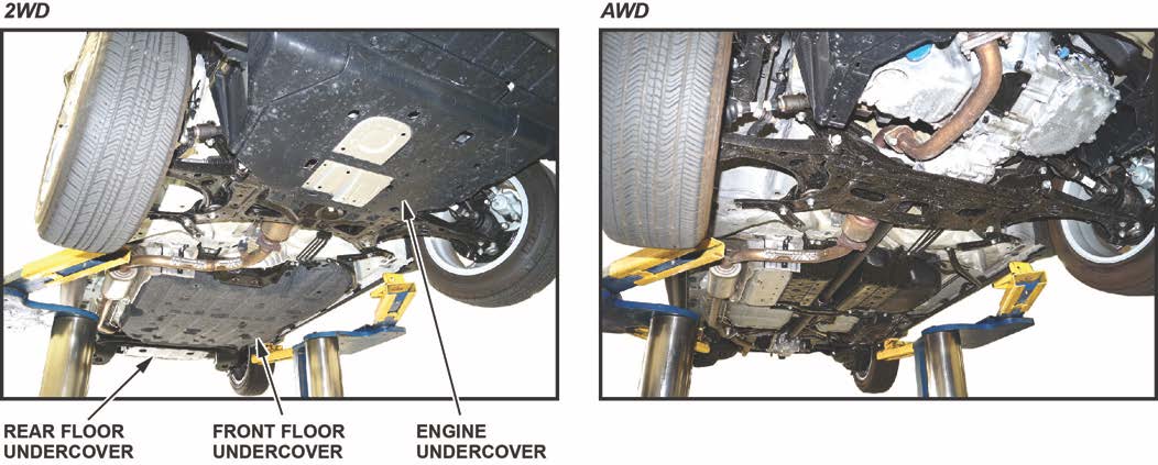Undercovers (2WD Models)