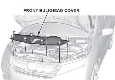 front bulkhead cover