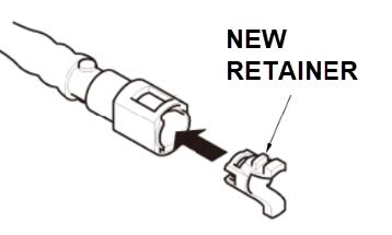 quick-connect fitting retainer