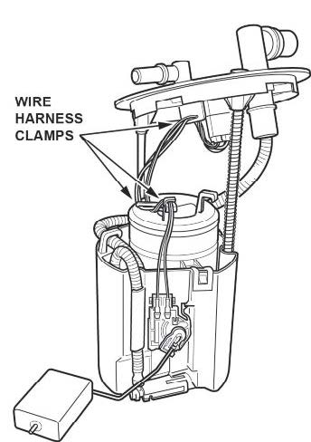 Spread the wire harness clamps