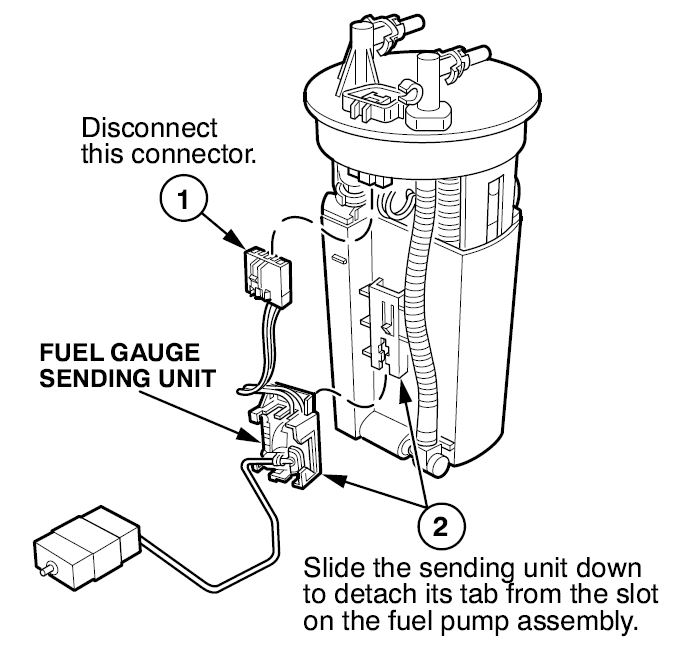 FUEL GAUGE SENDING UNIT