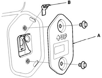 battery module switch lid (A)