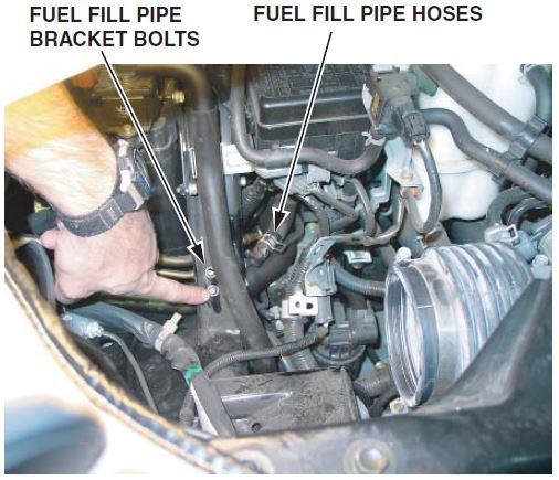FUEL FILL PIPE HOSES
