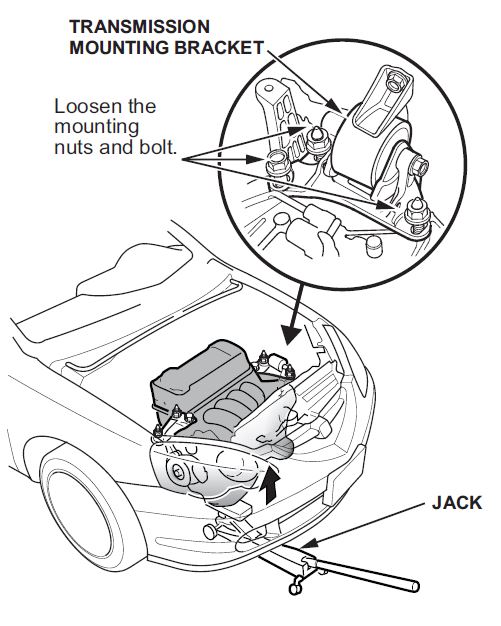 TRANSMISSION MOUNTING BRACKET