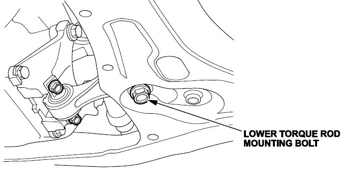 lower torque rod bolt