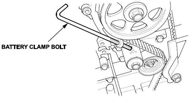 battery clamp bolt