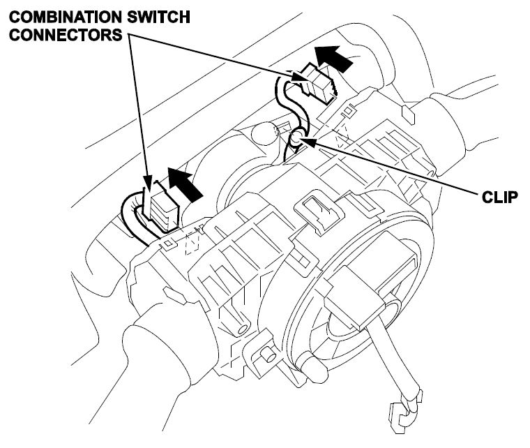 combination switch connectors