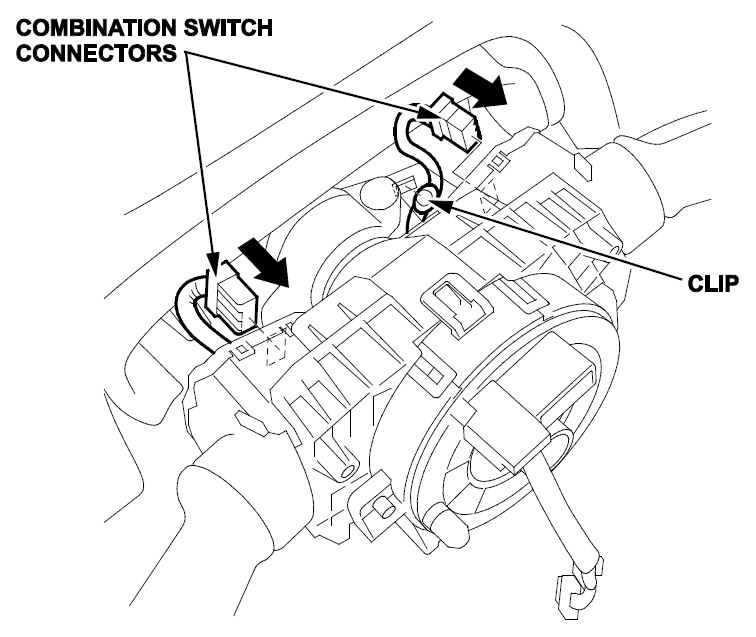 combination switch connectors