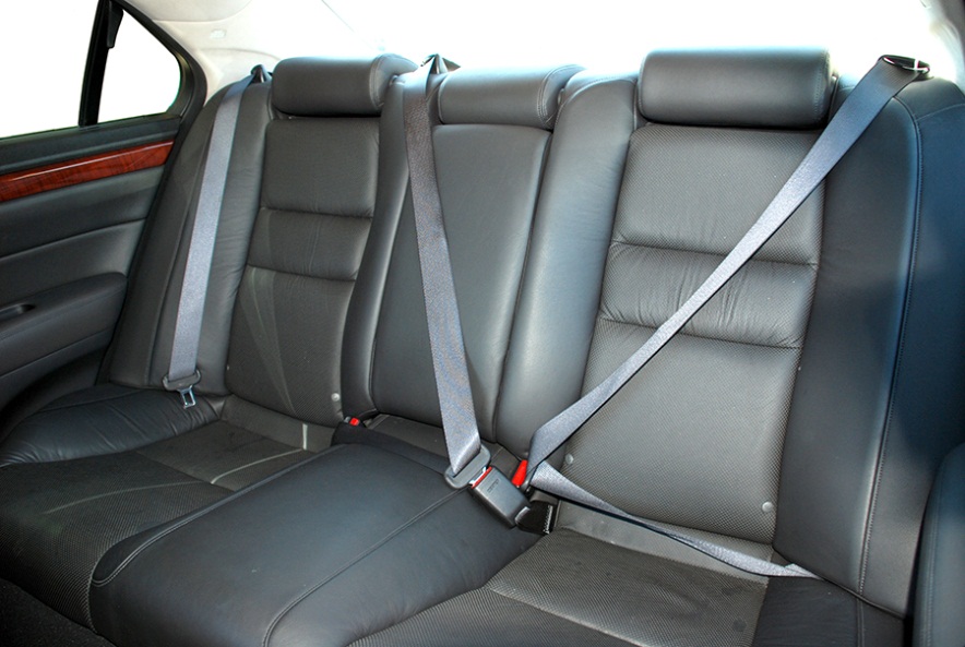 Center Rear Seat Belt Buckle Installation
