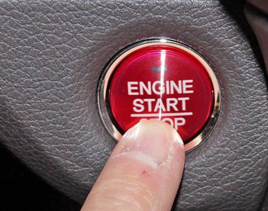 ENGINE START/STOP button