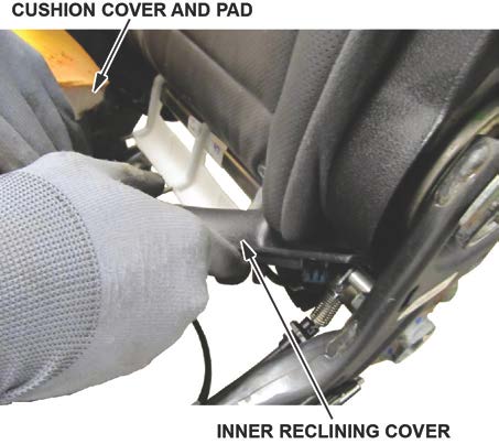 inner reclining cover