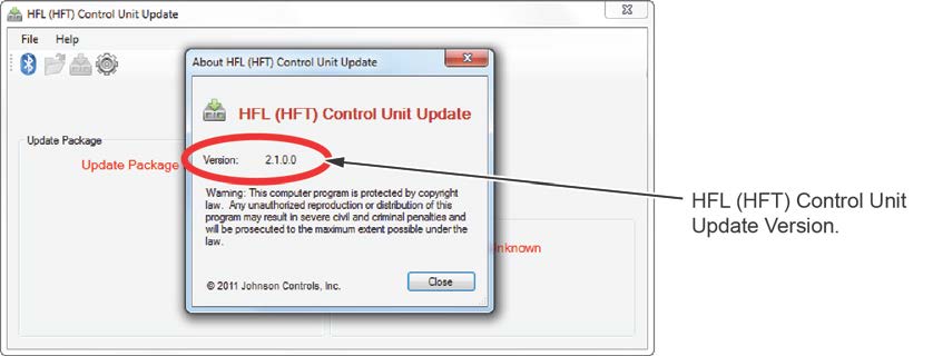 HFL (HFT) Control Unit Update Version