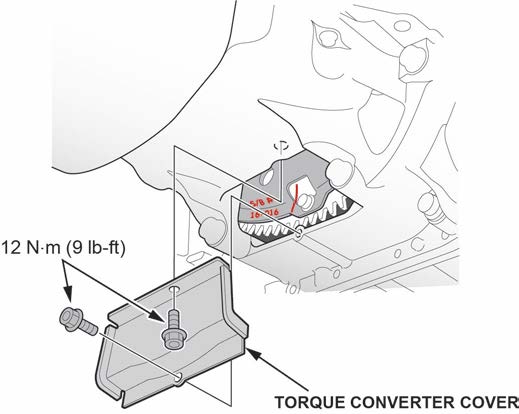 torque converter cover