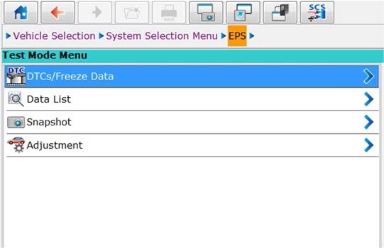 select either system and confirm the communication