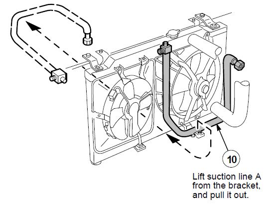 suction line A