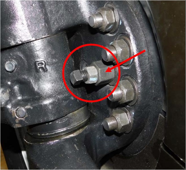 Right Front Stop Bolt Assembly