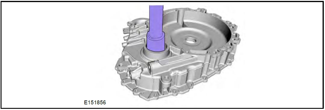 damper housing side differential bearing cup