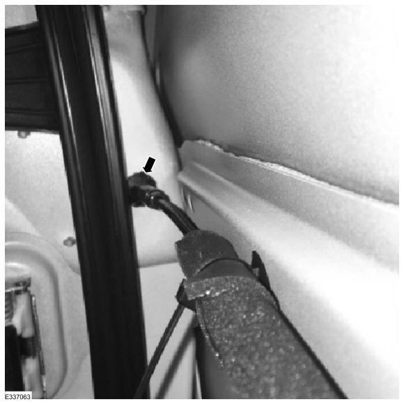 manual rear door lock cable