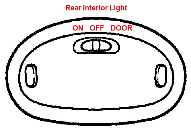 Rear Interior Light