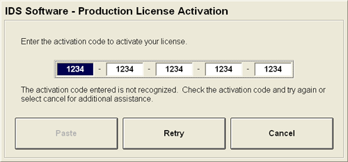 Image of IDS License Activation