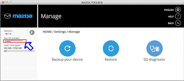 mazda toolbox for updating navigation