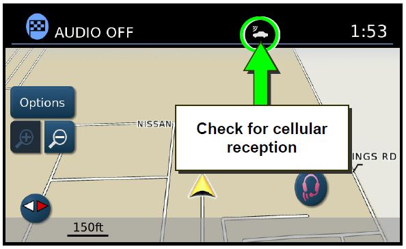 Check TCU cellular reception