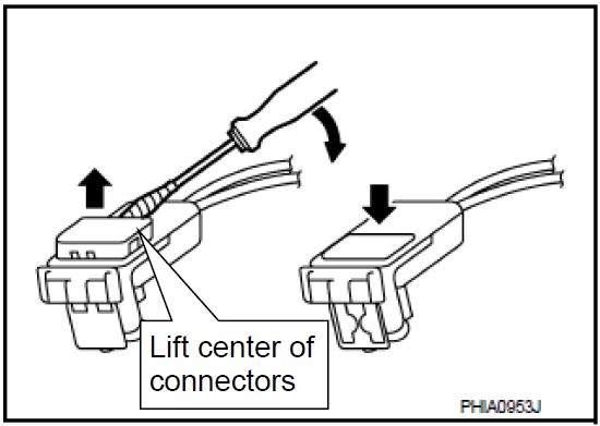 Lift center of connectors