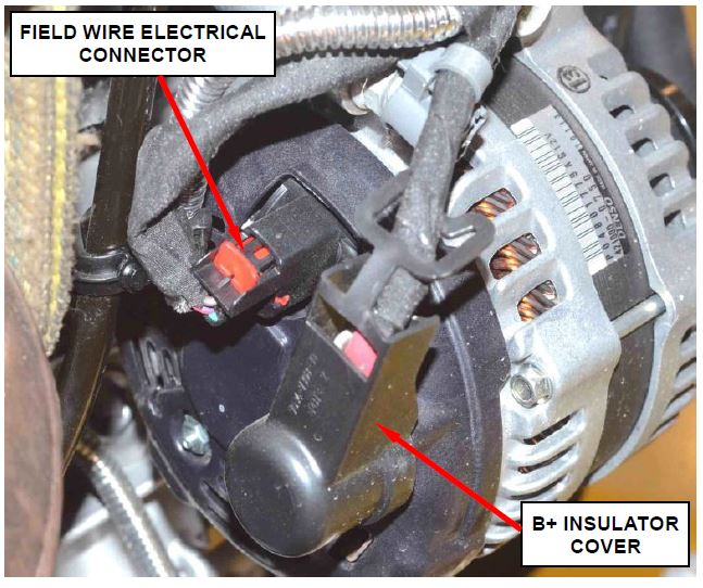 Figure 3 – Alternator Electrical Connections