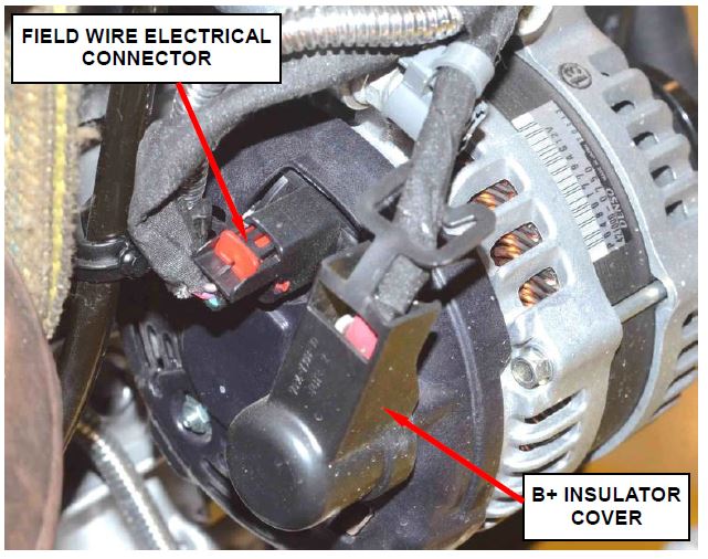 Figure 6 - Alternator Electrical Connections