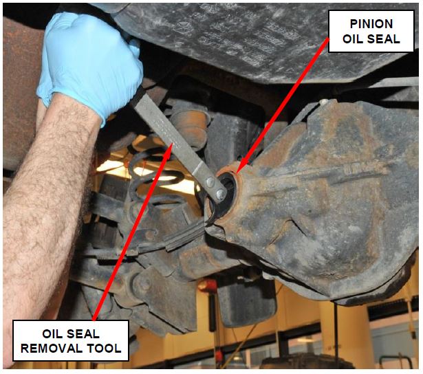 Pinion Oil Seal Removal