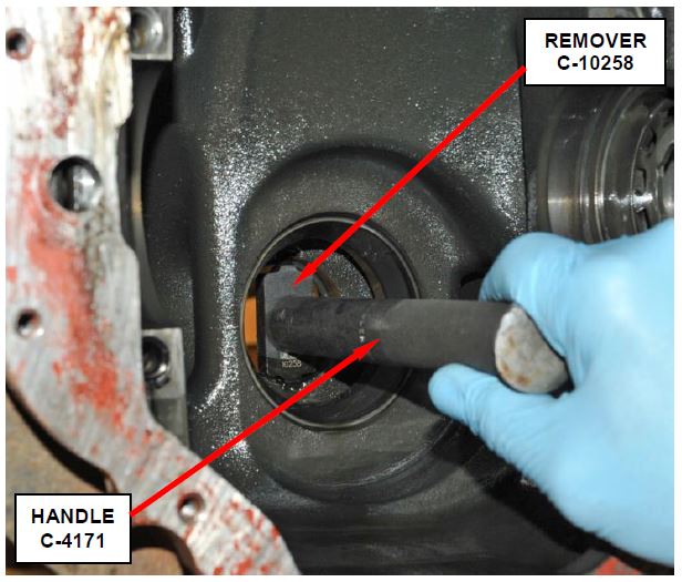 Front Pinion Bearing Cup Removal
