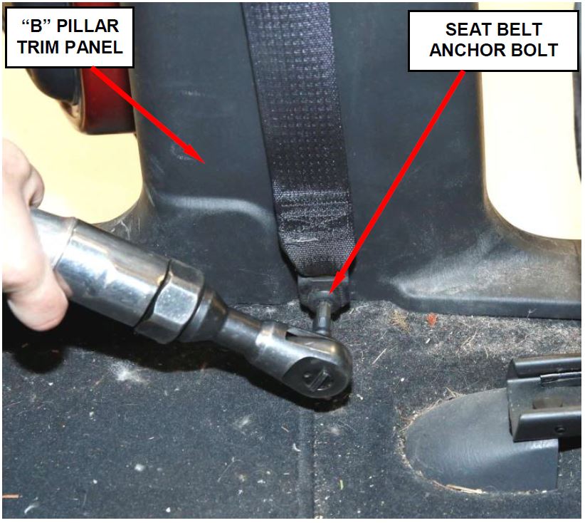 Seat Belt Anchor Bolt