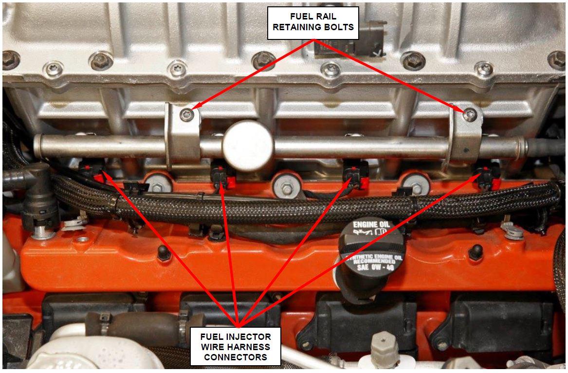 Figure 10 – Fuel Injector Wire Harness Connectors