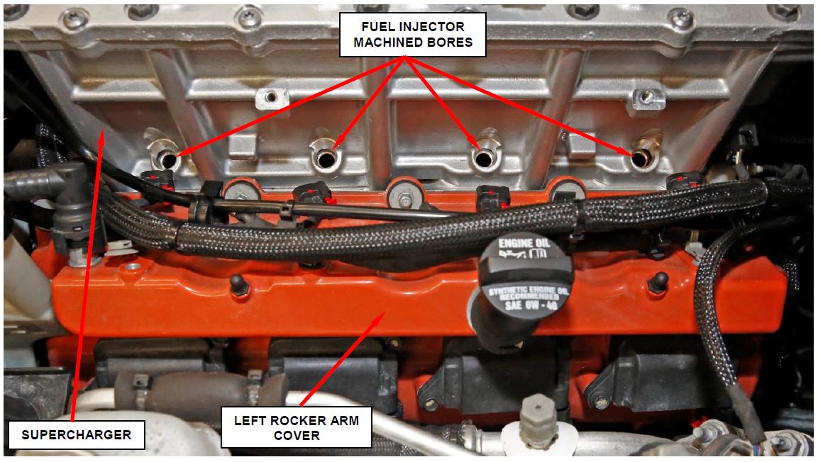 Figure 13 – Clean Fuel Injector Machined Bores