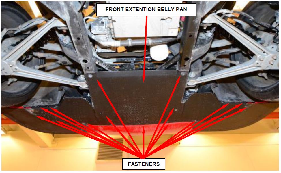 Figure 12 – Front Extension Belly Pan