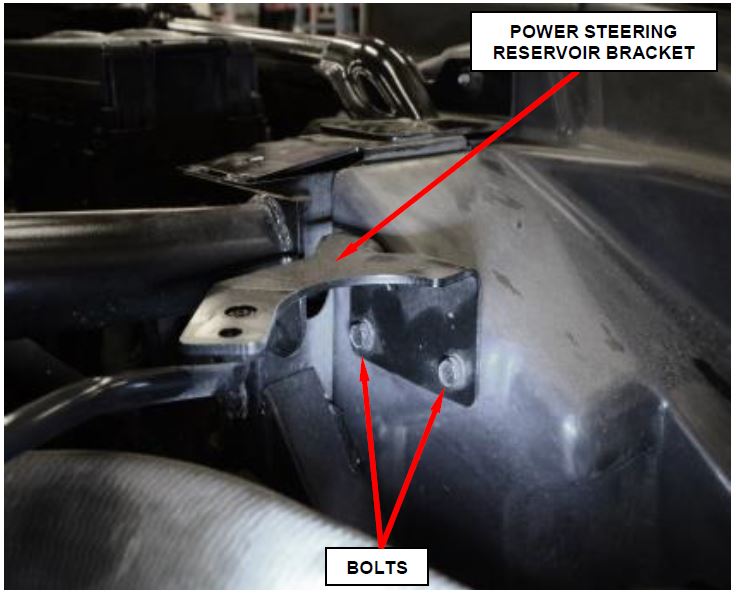 Figure 17 – Power Steering Reservoir Bracket
