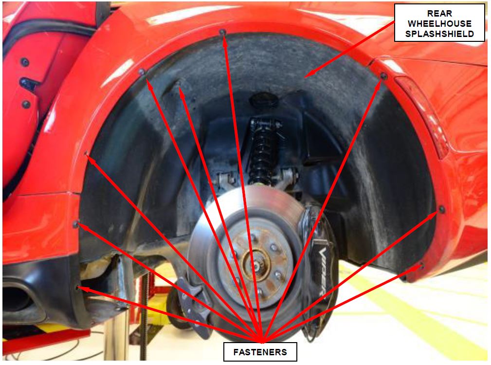Figure 35 – Rear Wheelhouse Splash Shield