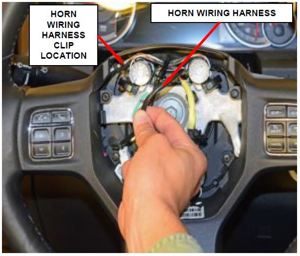 Figure 5 – Horn Wiring Harness