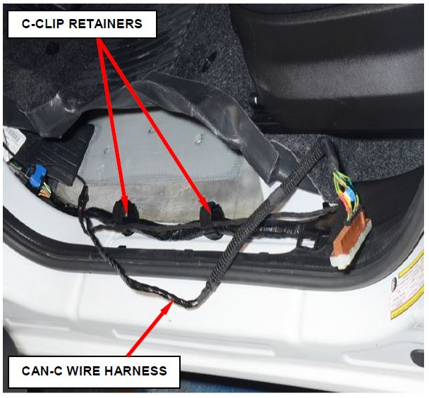 CAN-C Wire Harness Retainers