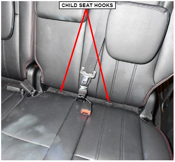 Child Seat Hooks Visible