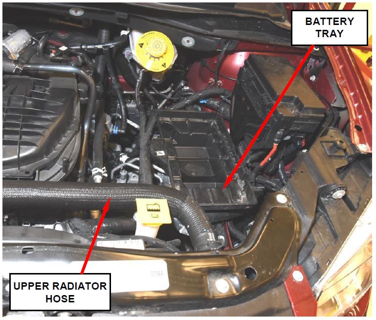 Battery and Battery Tray