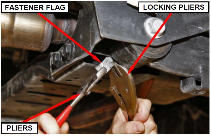 Fastener Flag Interference